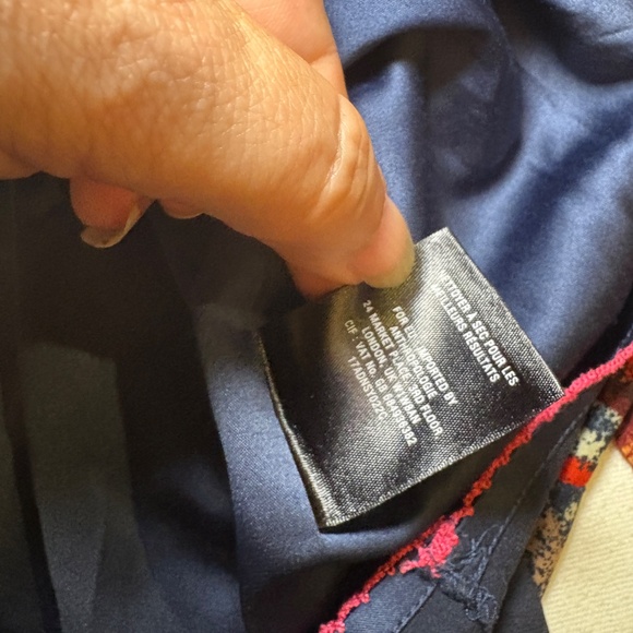 Maeve Anthropologie Womens Flavia Swirl Shift Dress Size XL Colorful Retro 70s - Picture 8 of 8